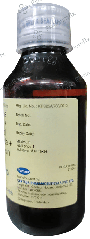 Kofarest PD 15/50/1.25mg Syrup 100ml