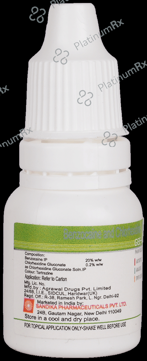 Gee-X Pain Relieving Gel