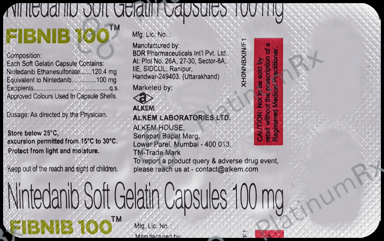 Fibnib 100mg Soft Gelatin Capsule 10s