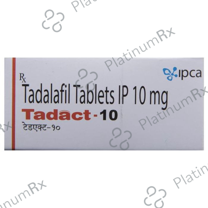 Tadact 10mg Tablet 10s