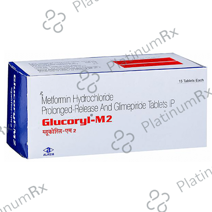 Glucoryl M 2/500mg Tablet PR 15s