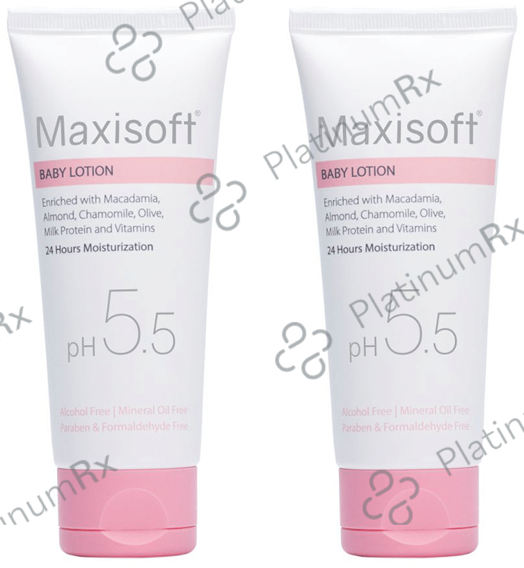 Maxisoft Baby Lotion (100ml Each) 2 Tubes