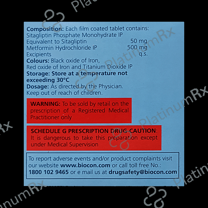 Tergra M 50/500mg Tablet 10s
