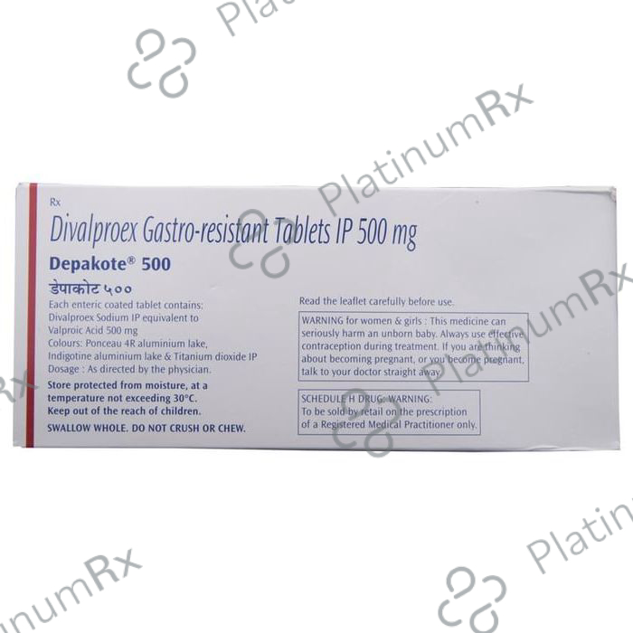 Depakote 500mg Tablet SR 15s