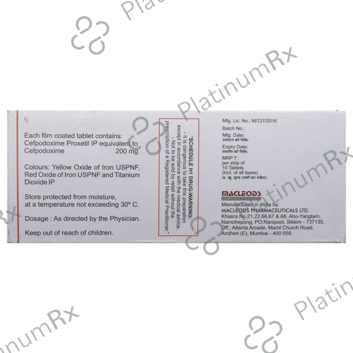 Macpod 200mg Tablet 10s