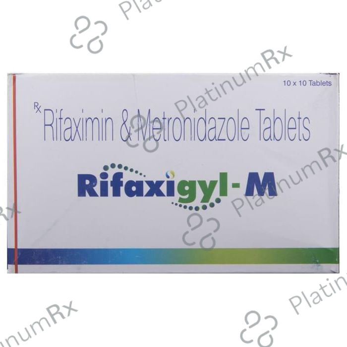 Rifaxigyl M 400/200mg Tablet 10s