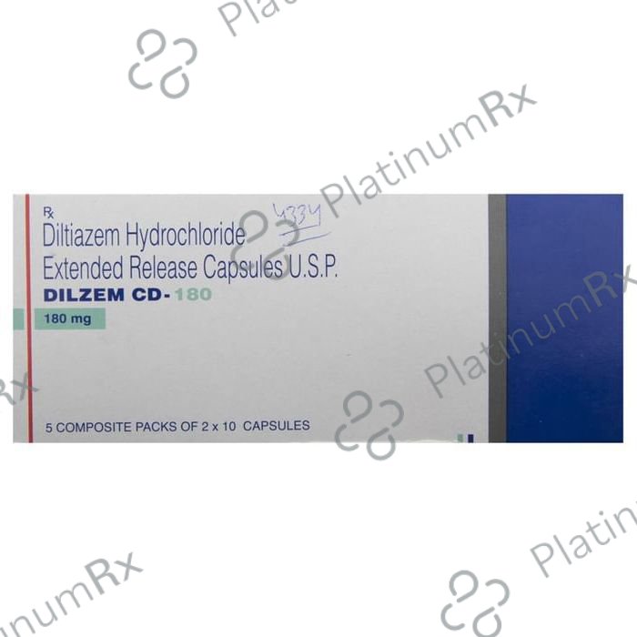 Dilzem CD 180mg Capsule 10s
