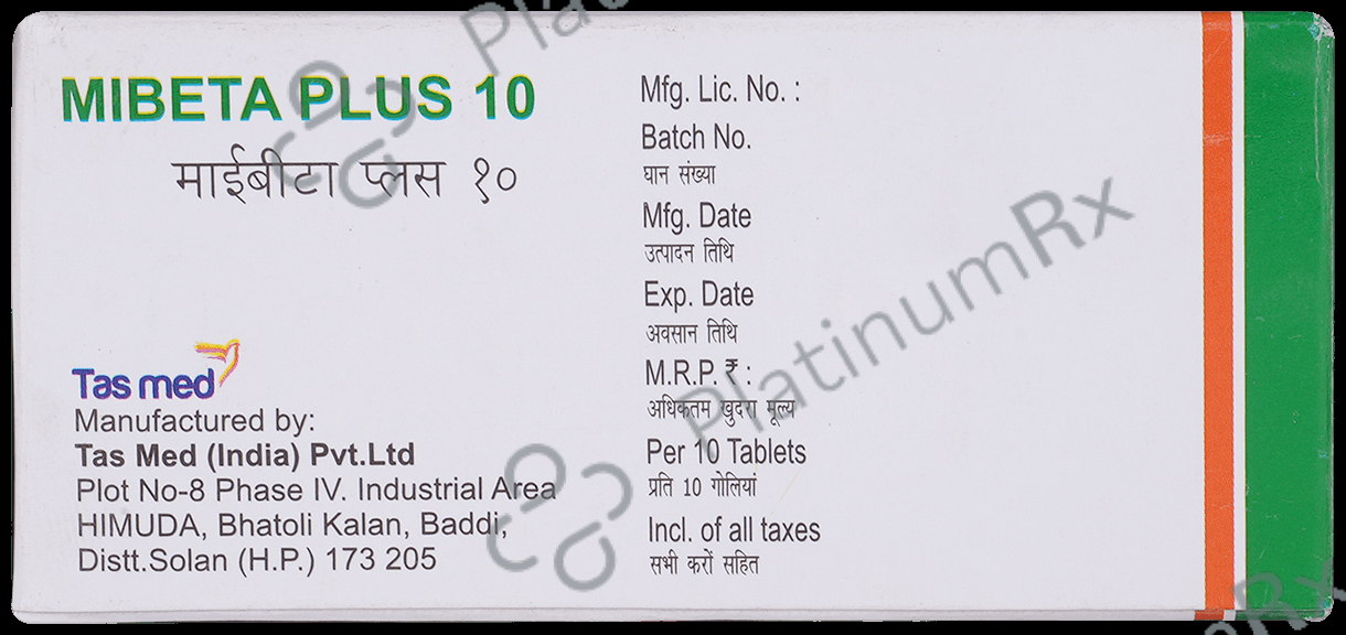 Mibeta-Plus 10 Tablet SR