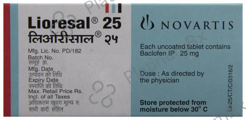 Lioresal 25 Tablet