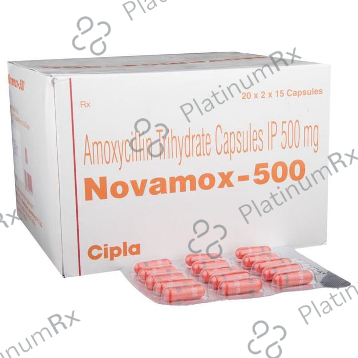 Novamox 500mg Capsule 15s
