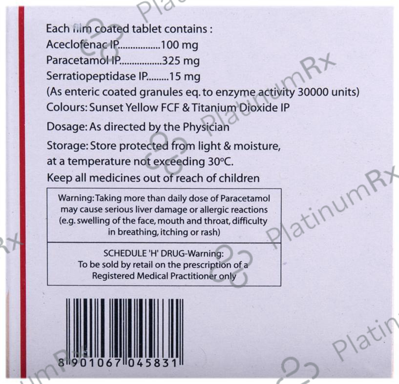 Ace Proxyvon SP Tablet 10s