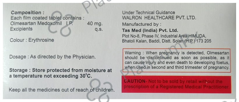 Olmewon 40 Tablet