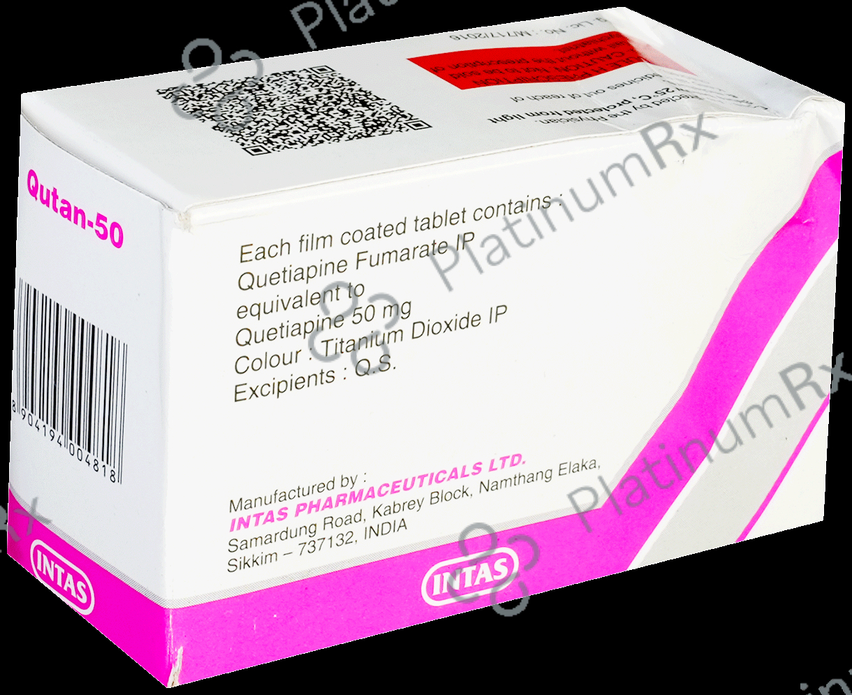 Qutan 50mg Tablet 10s