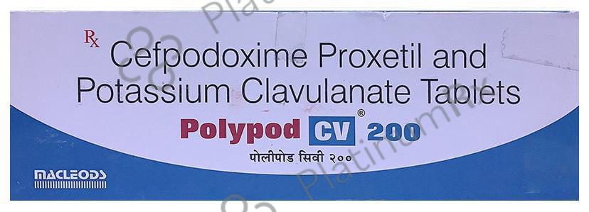 Polypod CV 200/125mg Tablet 10s