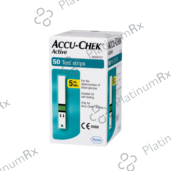 Accu Chek Active Test Strip 50s (Only Strip)