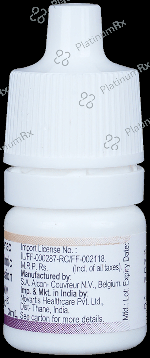Ilevro 0.3% Ophthalmic Suspension 3ml