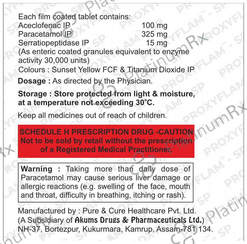 Proxyflam-SP Tablet