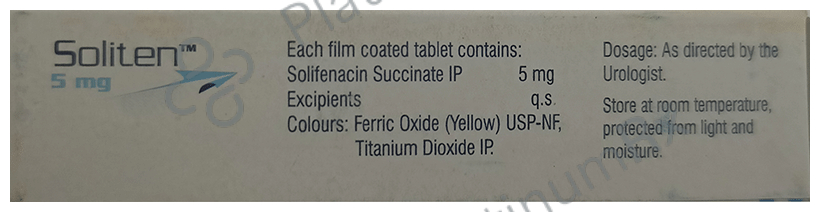 Soliten 5mg Tablet 10s