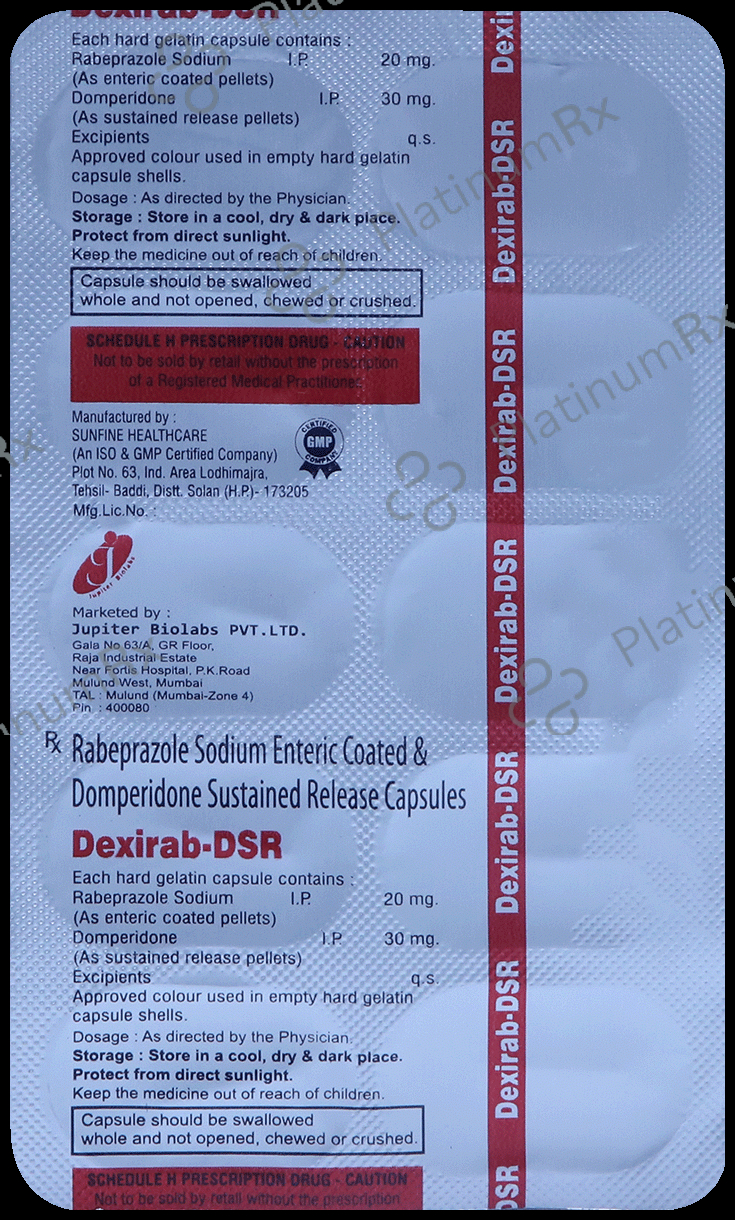 Dexirab D 30mg/20mg Capsule SR