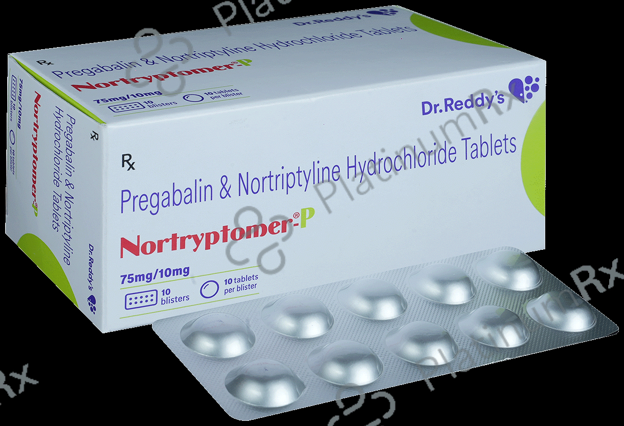 Nortryptomer-P 10mg/75mg Tablet