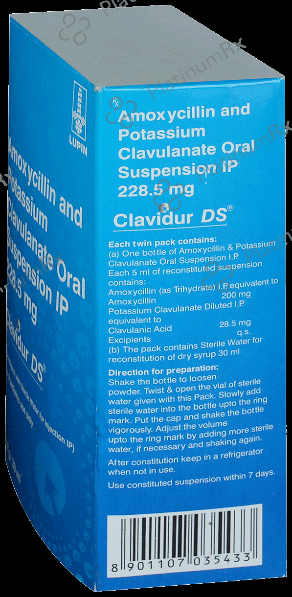 Clavidur DS Syrup 30 ml