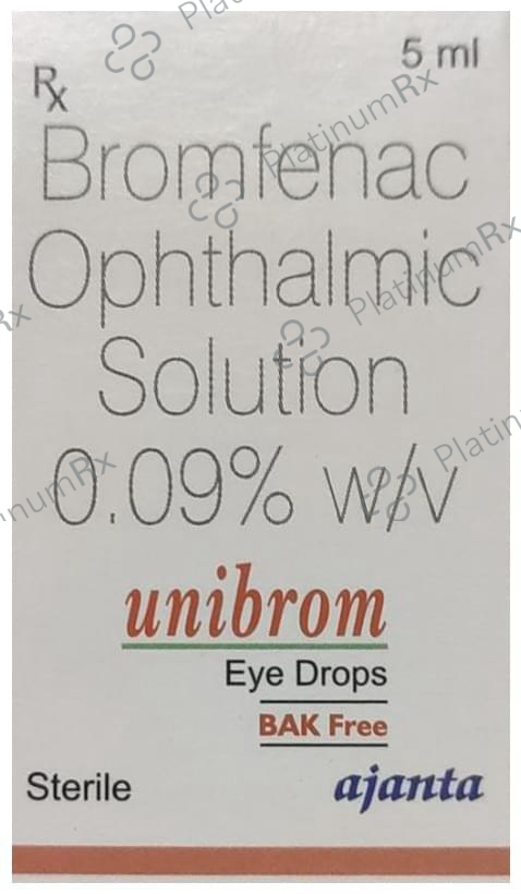 Unibrom Eye Drop Bak Free