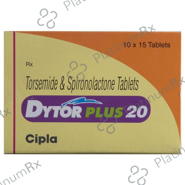 Dytor Plus 20 50/20mg Tablet 15s