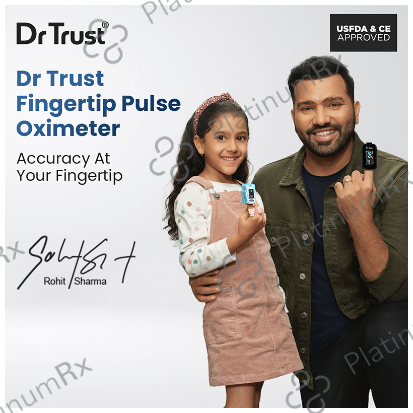 Dr Trust USA Signature Series Fingertip Pulse Oximeter 201 Black
