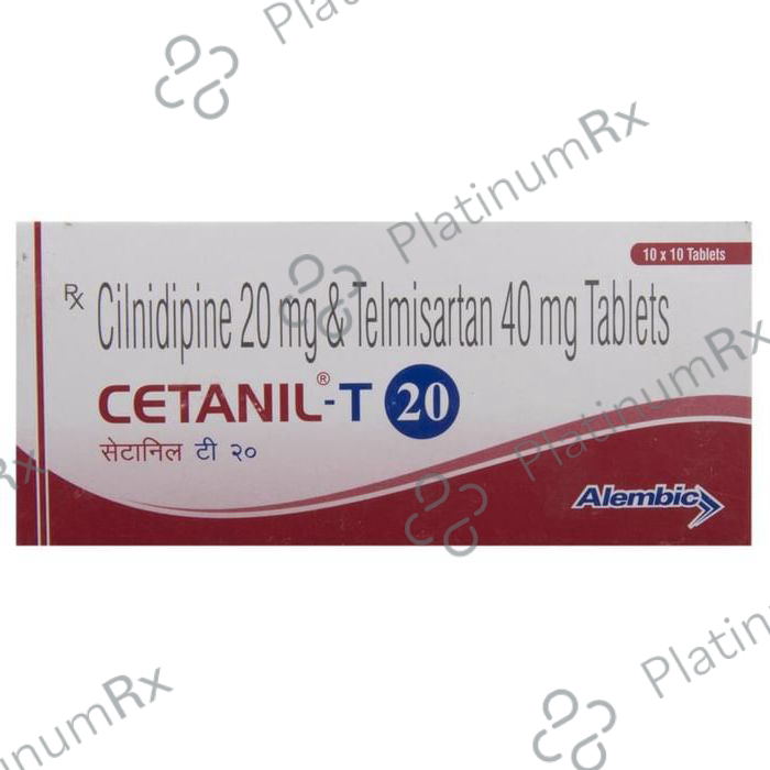 Cetanil T 20/40mg Tablet 10s