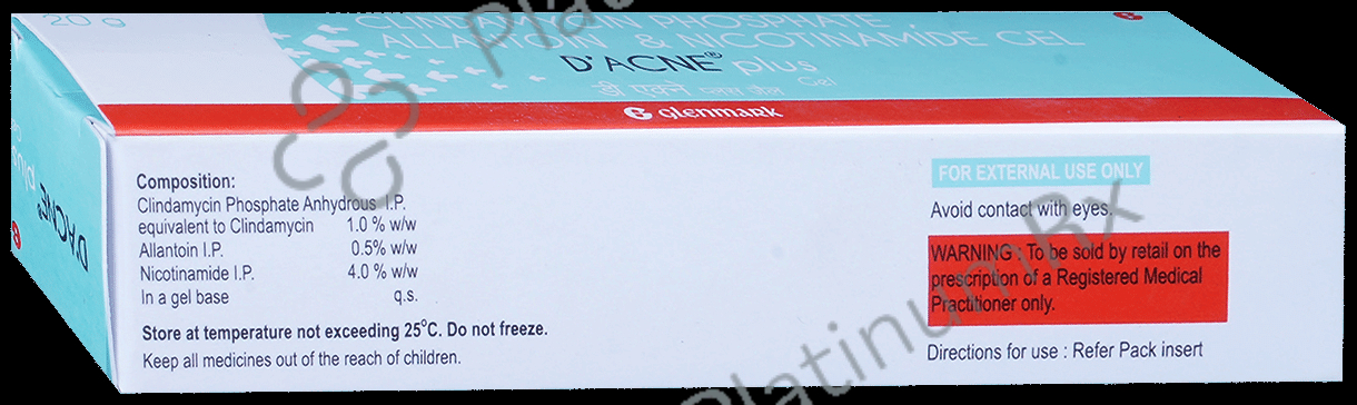 D Acne Plus Gel 20gm