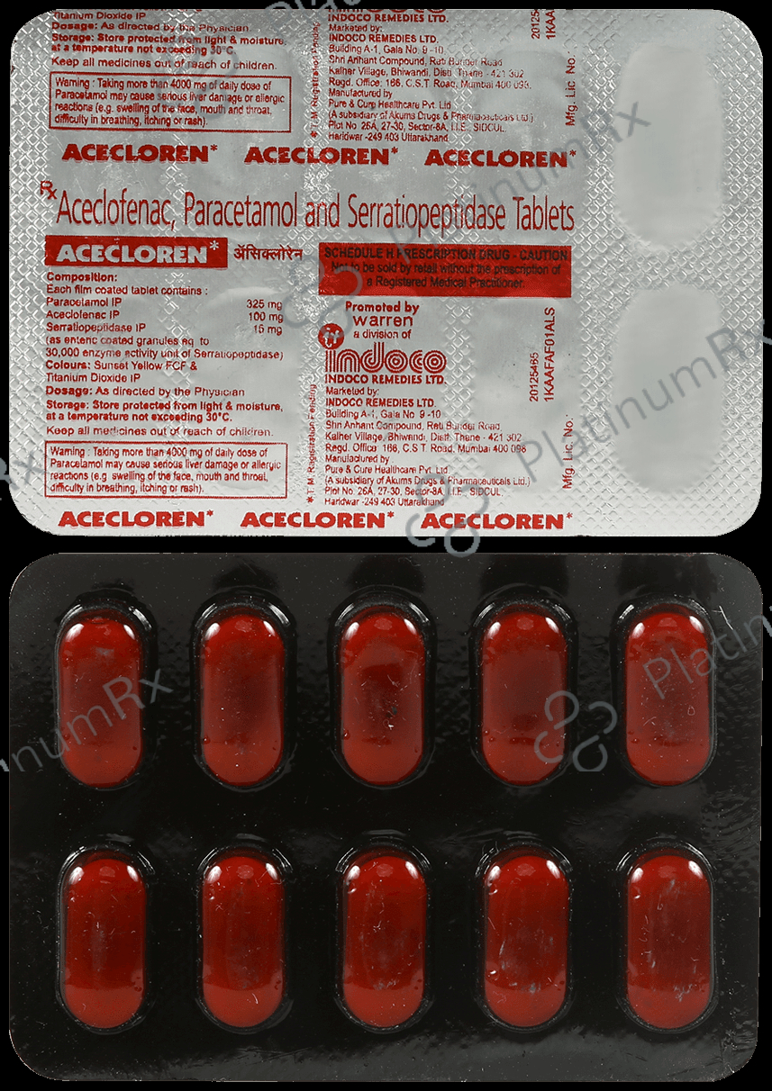 Acecloren Tablet 10s