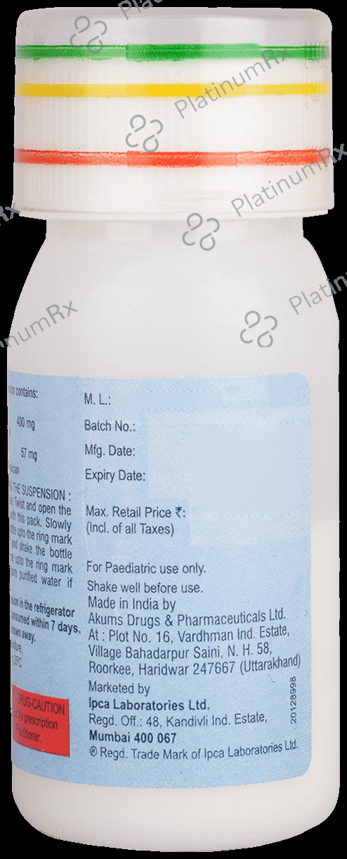 Rapiclav Forte 400/57mg Dry Syrup 30ml