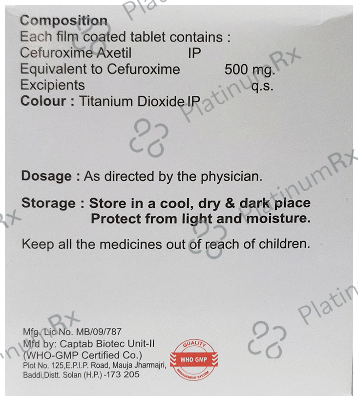 Sefta 500 Tablet