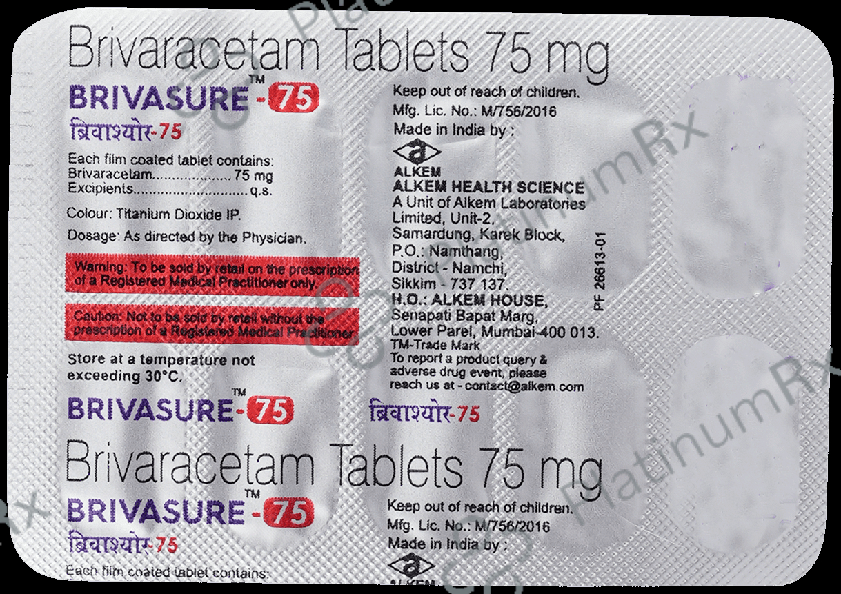 Brivasure 75mg Tablet 10s