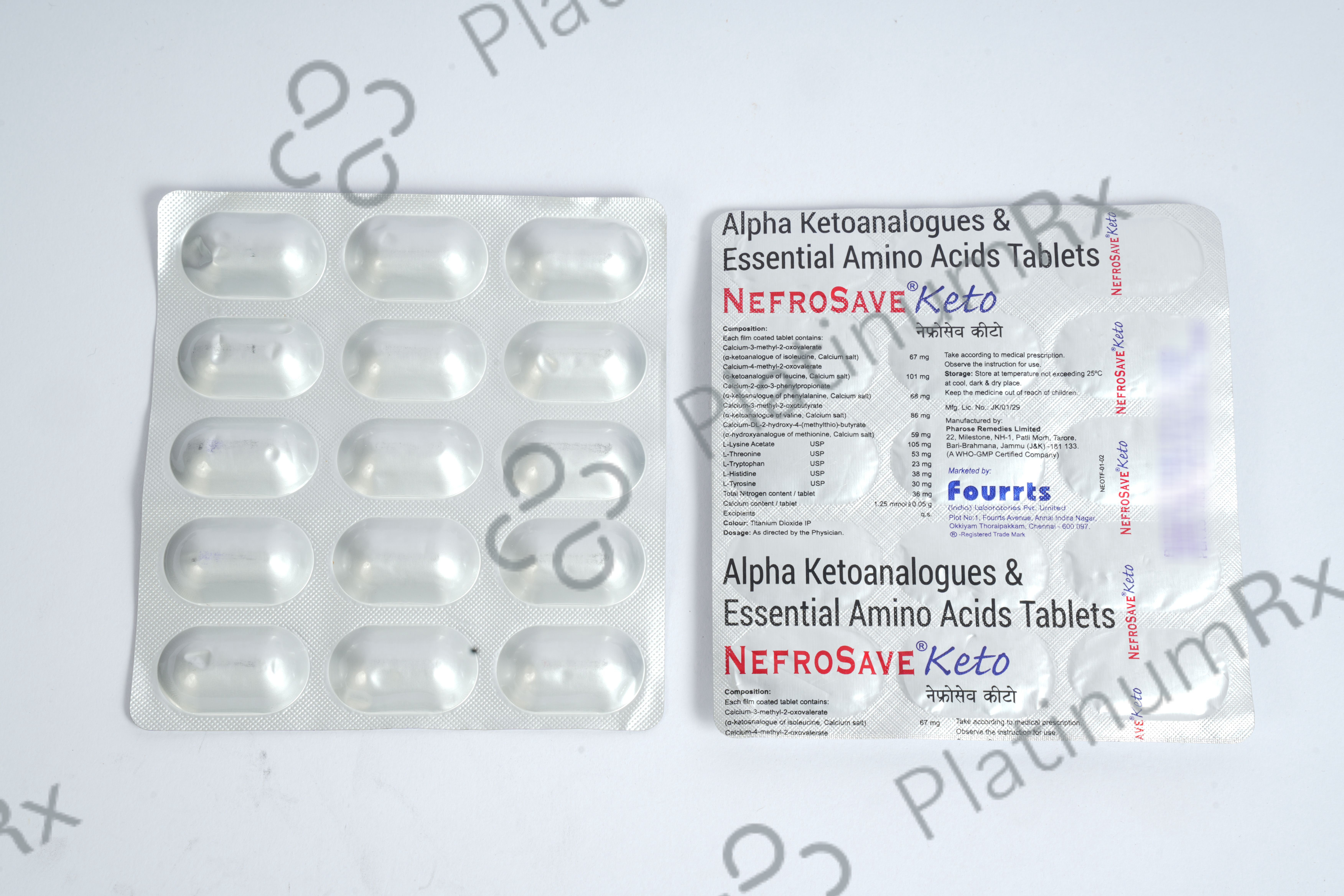 Nefrosave Keto 381mg Tablet 15s