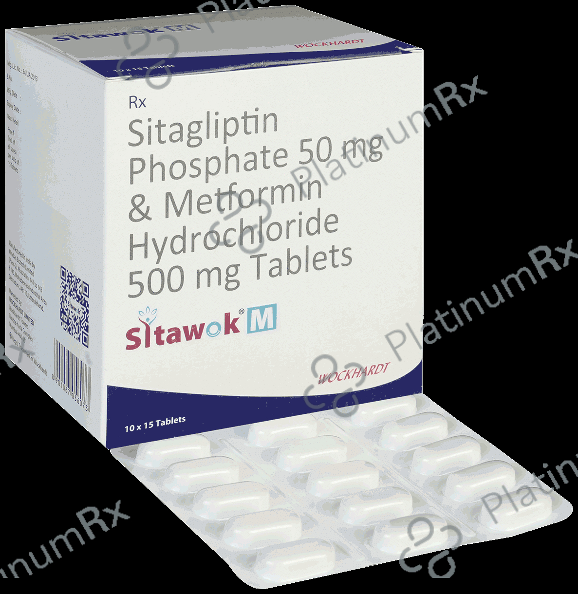 Sitawok M 500 500/50mg Tablet 15s