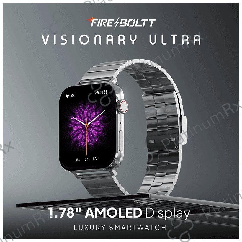 Fire-Boltt Visionary Ultra Smartwatch Silver