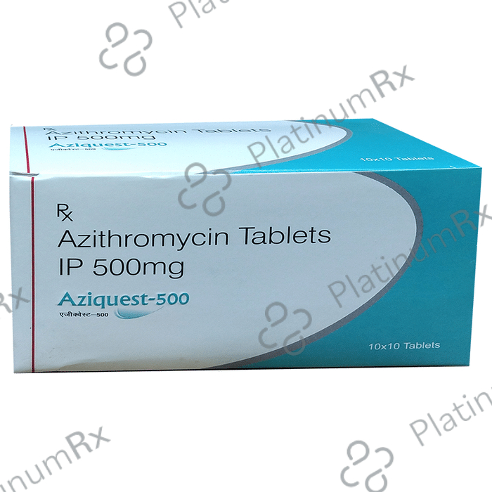 Aziquest 500mg Tablet