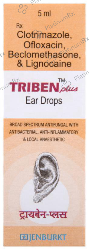 Triben Plus Ear Drop