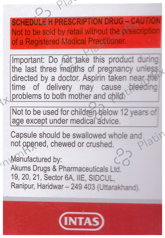 Preva Gold 20 Capsule 10 capsules