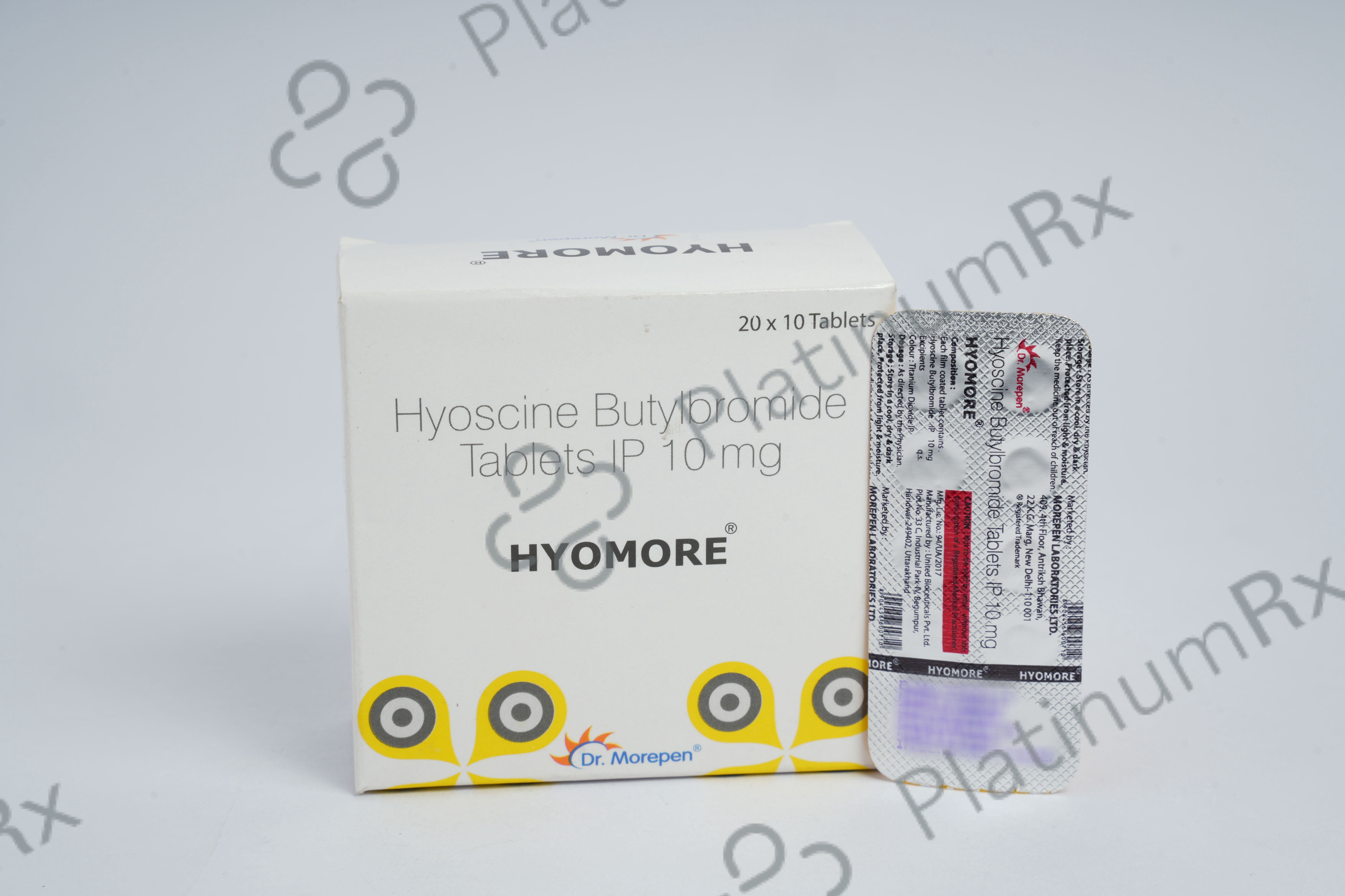 Hyomore 10mg Tablet 10s