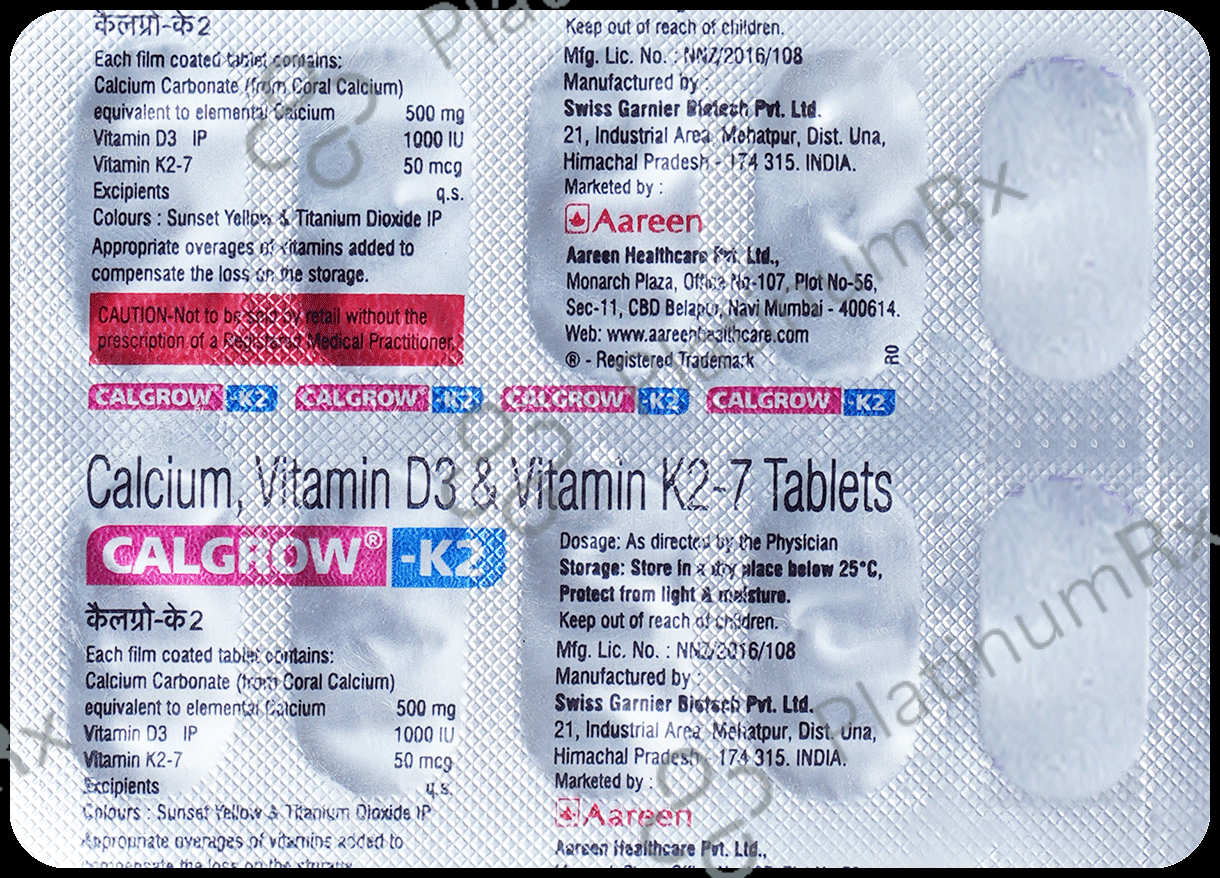 Calgrow-K2 Tablet