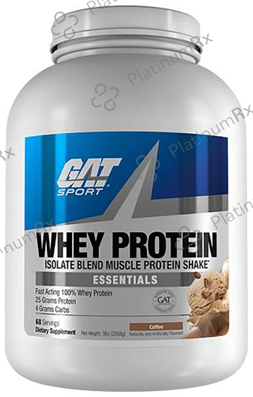 GAT Sport Whey Protein Powder Coffee