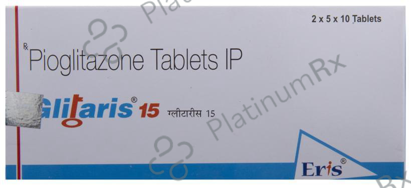 Glitaris 15mg Tablet 10s