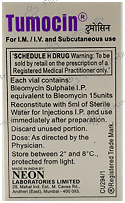 Tumocin 15IU Injection