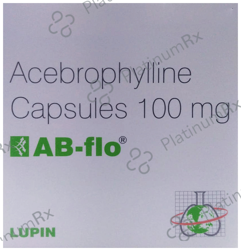AB Flo 100mg Capsule 15s