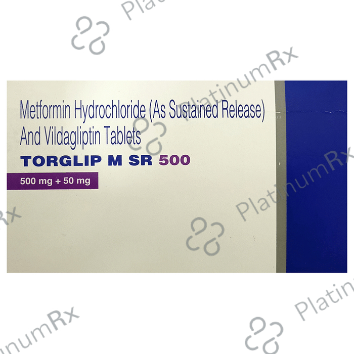 Torglip M 50/500mg Tablet SR 10s