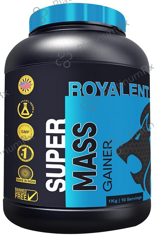 Royalent Super Mass Gainer Banana 1 kg