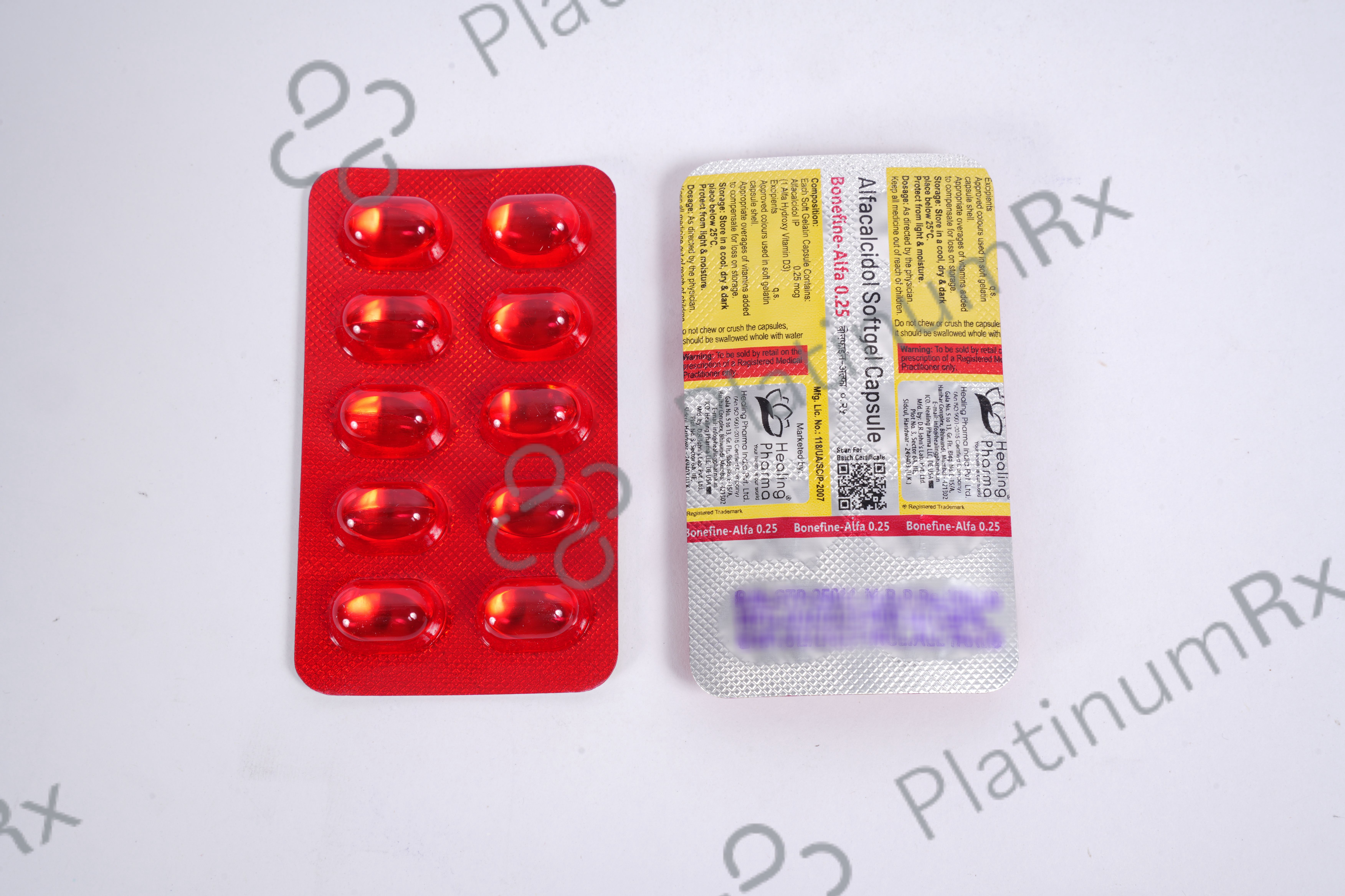 Bonefine alfa 0.25mcg Capsule 10s