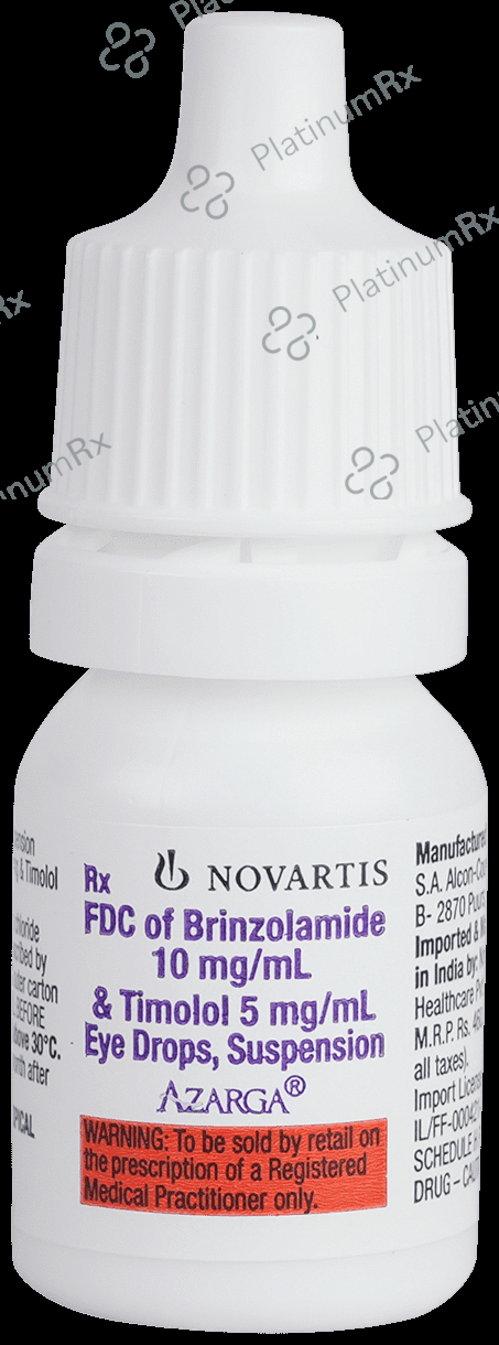 Azarga 10/5mg Eye Drop 5ml